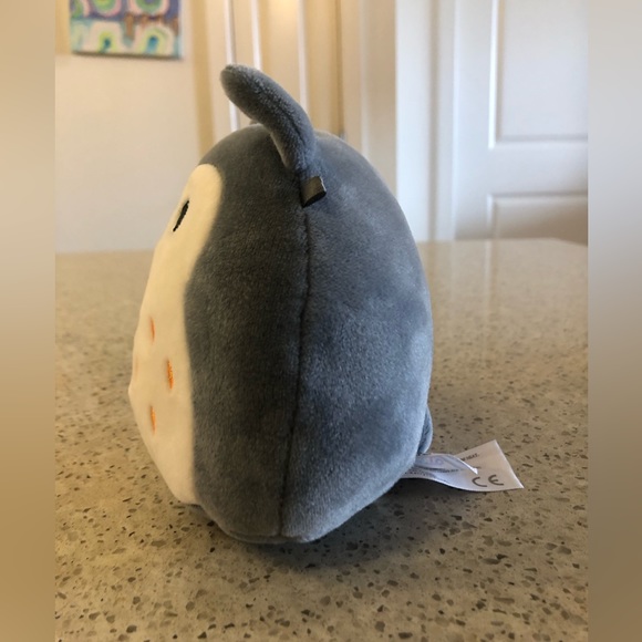 Squishmallow Grey Owl Small Plush Height 5.5" Cuddle & Squeeze Machine Washable - Picture 3 of 11